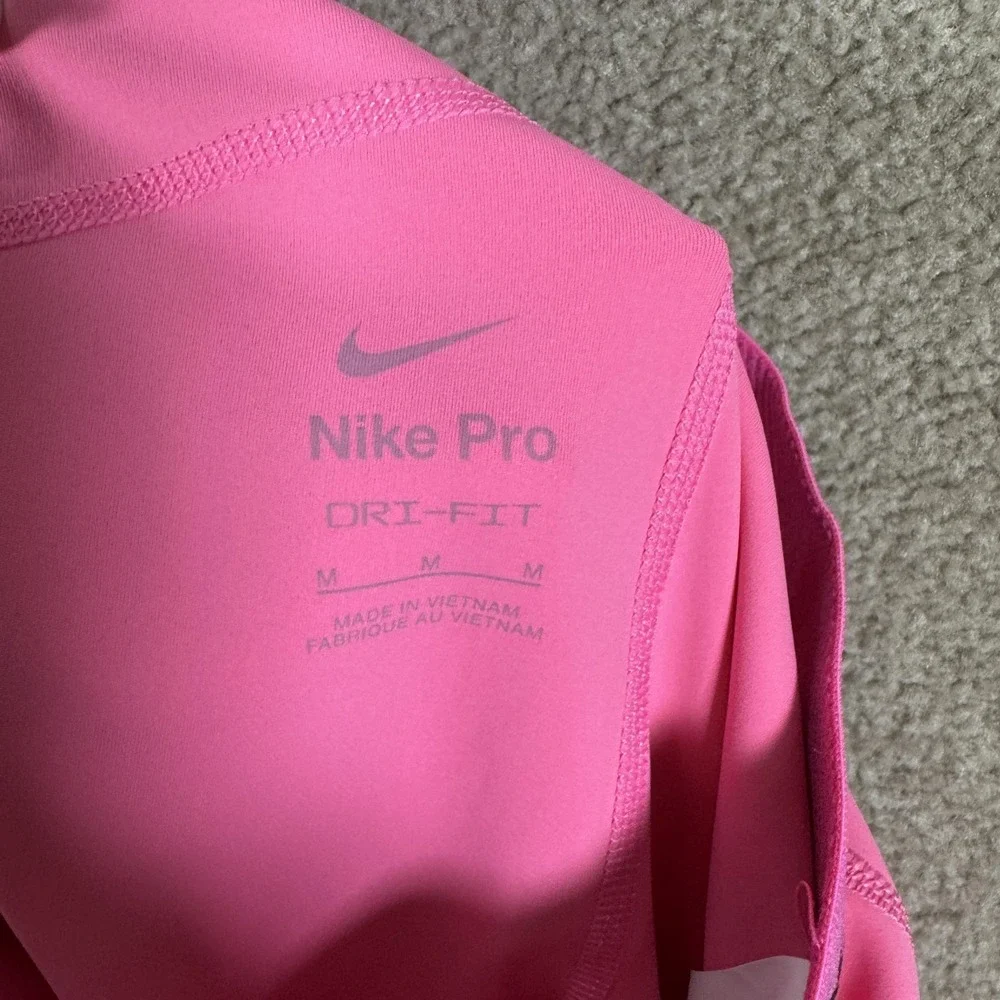 Nike Pro Dri-FIT Leggings Womens Medium Pink Single Leg Basketball A'ja Wilson